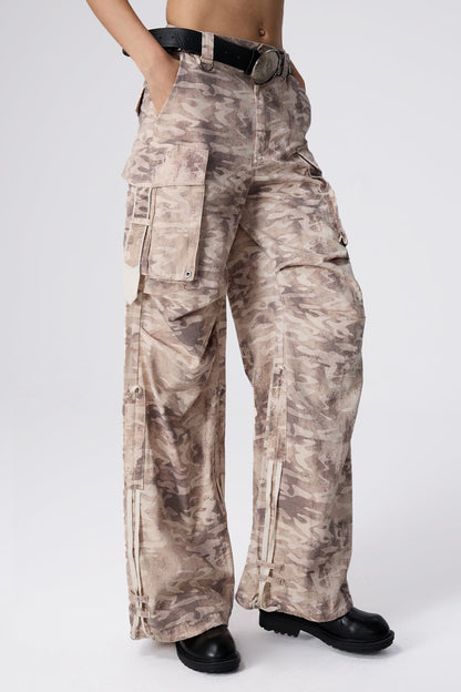 Vital Step Camouflage Cargo Pants