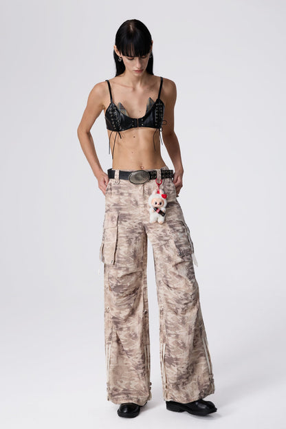 Vital Step Camouflage Cargo Pants