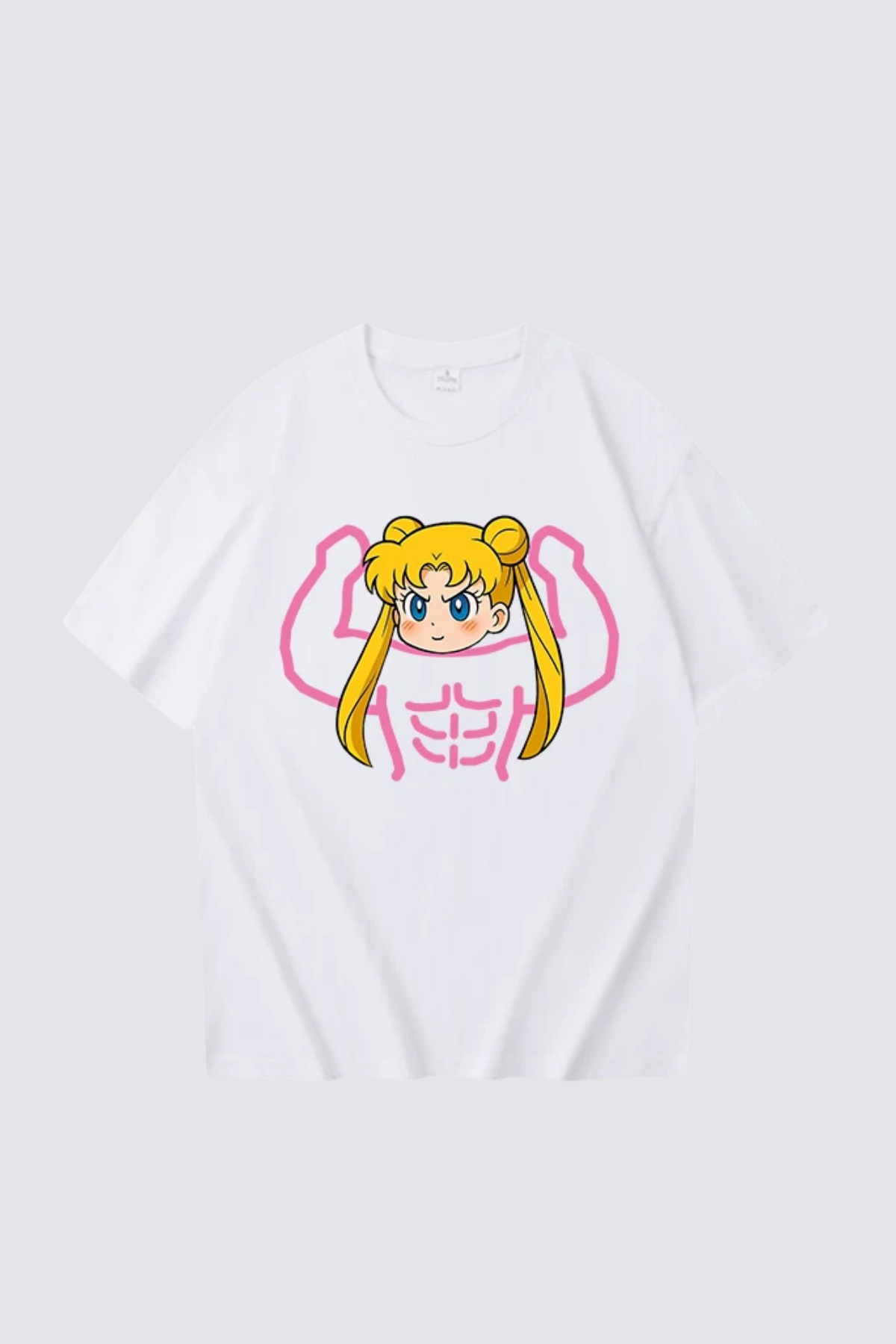 Vivid Spark Print T-Shirt Pink