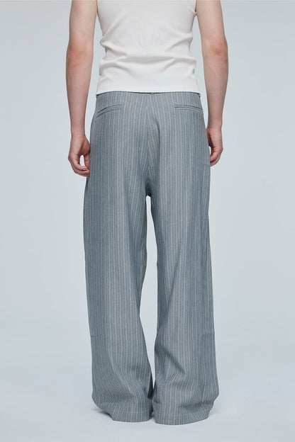 Vivid Stream Stripe Wide Leg Pants
