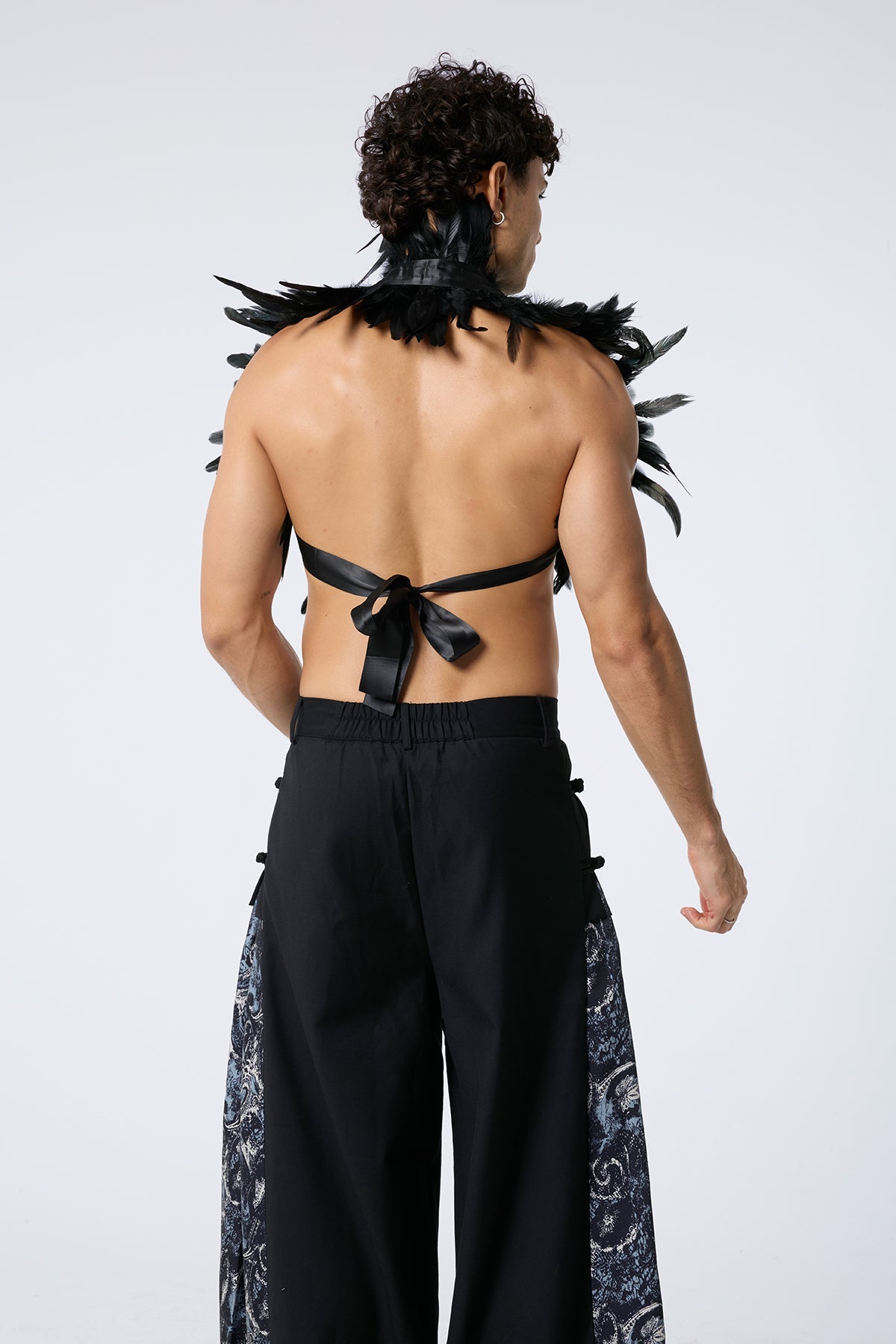 Void Anchor Gothic Feather Shrug