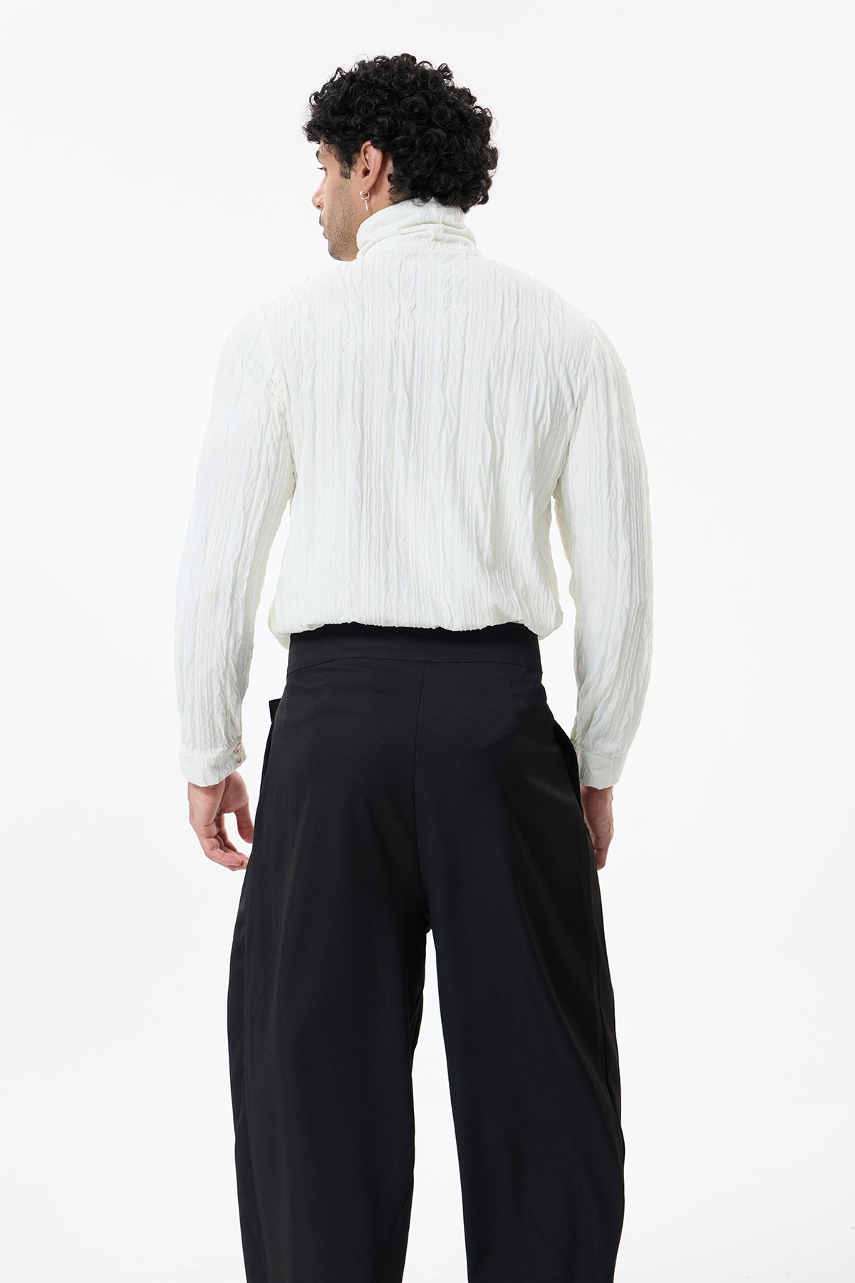 Void Veil Long Sleeve Shirt White