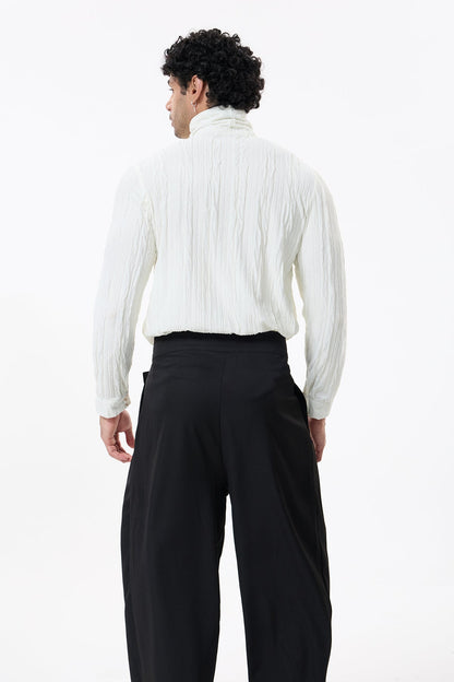 Void Veil Long Sleeve Shirt White