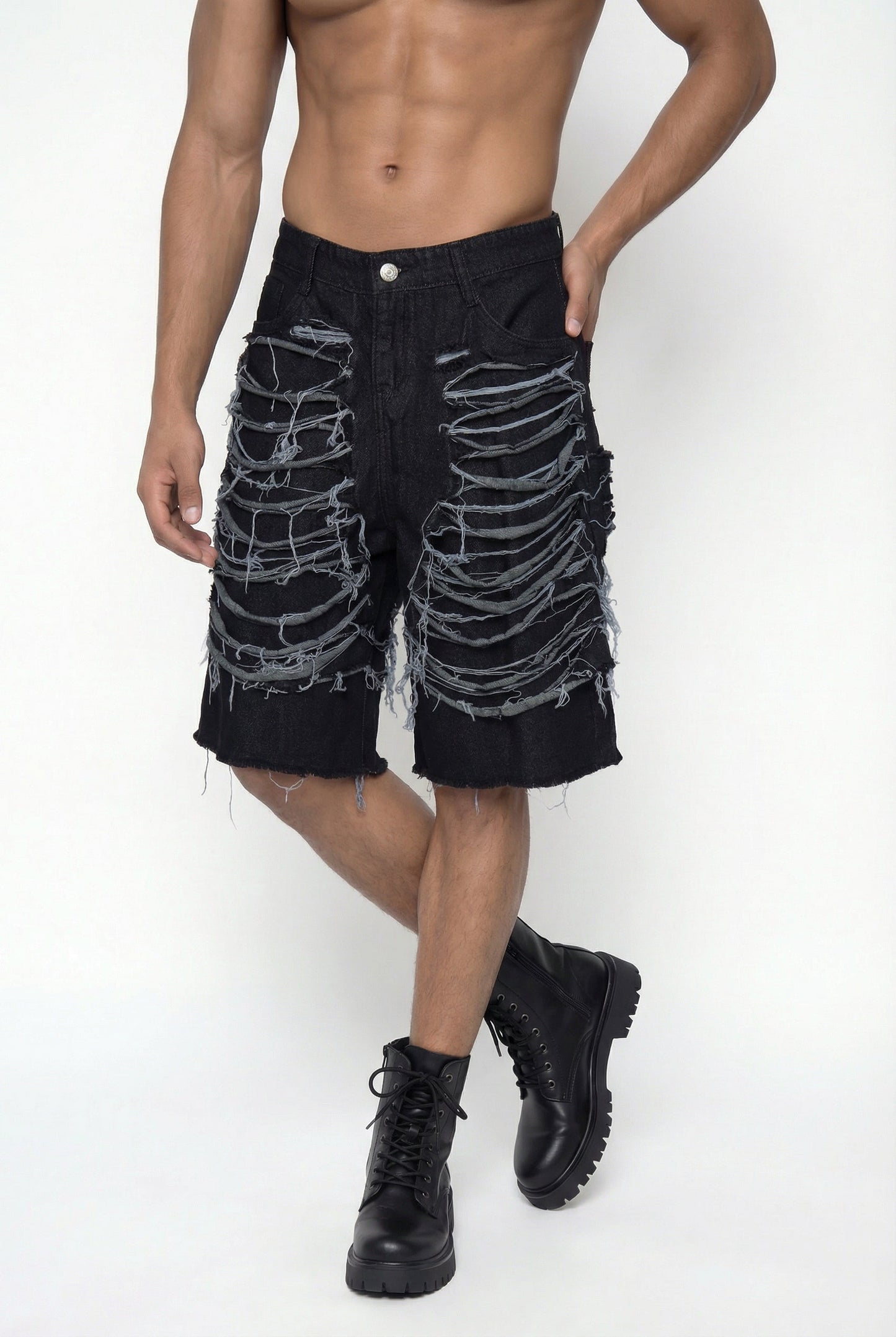 Void Wash Denim Shorts
