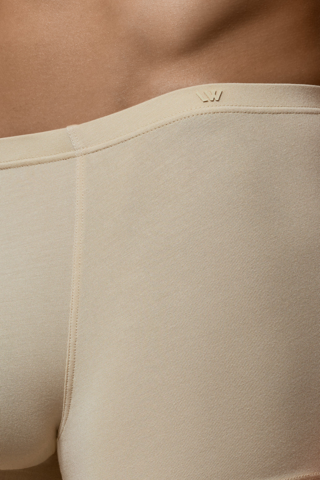 WHISPER BOXER BRIEF SECOND SKIN - IVORY