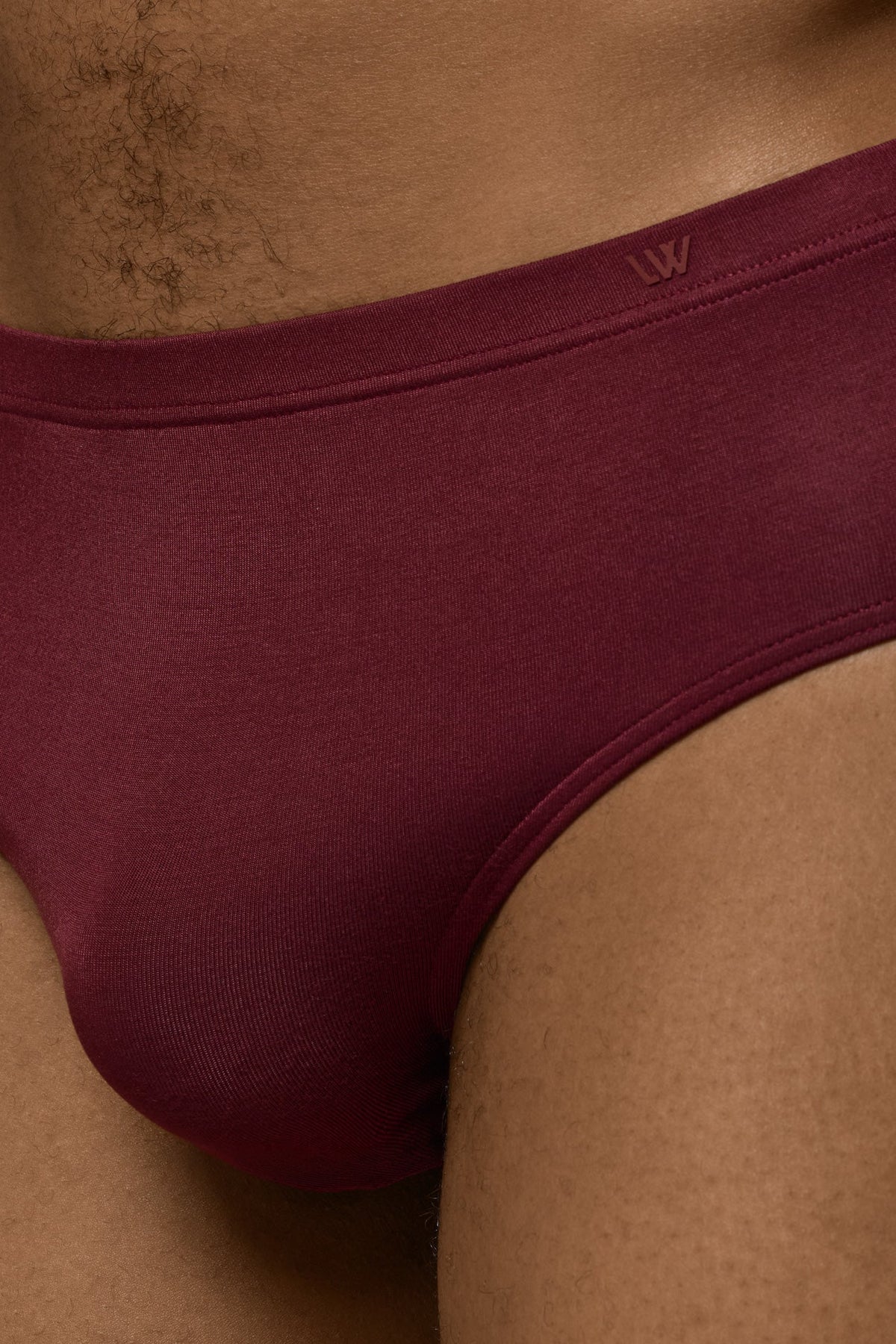 WHISPER BRIEF SECOND SKIN - MULBERRY