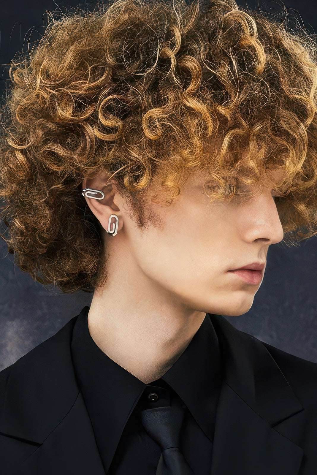 Paperclip Ear Cuff – Minimalist Unisex Cartilage Jewelry