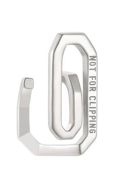 Paperclip Ear Cuff – Minimalist Unisex Cartilage Jewelry