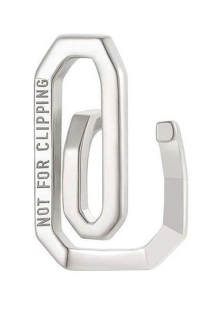 Paperclip Ear Cuff – Minimalist Unisex Cartilage Jewelry