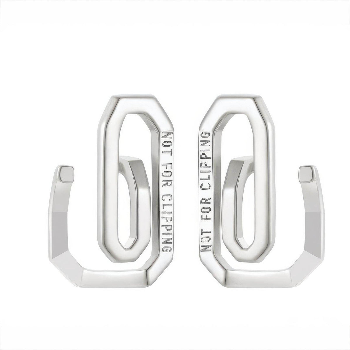 Paperclip Ear Cuff – Minimalist Unisex Cartilage Jewelry