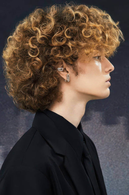 Paperclip Ear Cuff – Minimalist Unisex Cartilage Jewelry