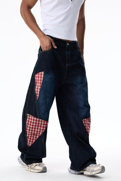 Wave Track Barrel Jeans