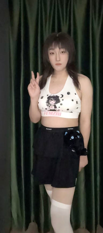 Femzai® MeowCake Wool Skirt