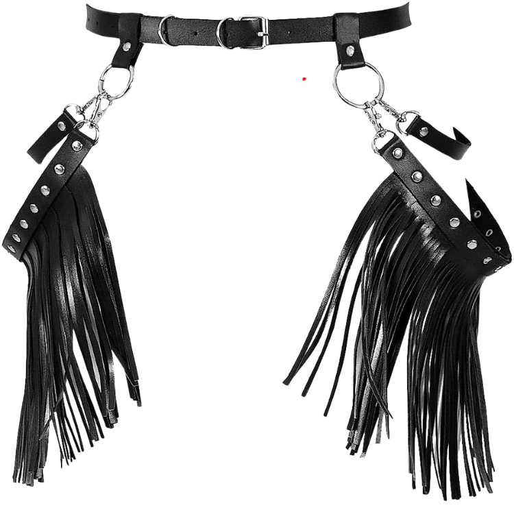 Women's Leather Lingerie Harness