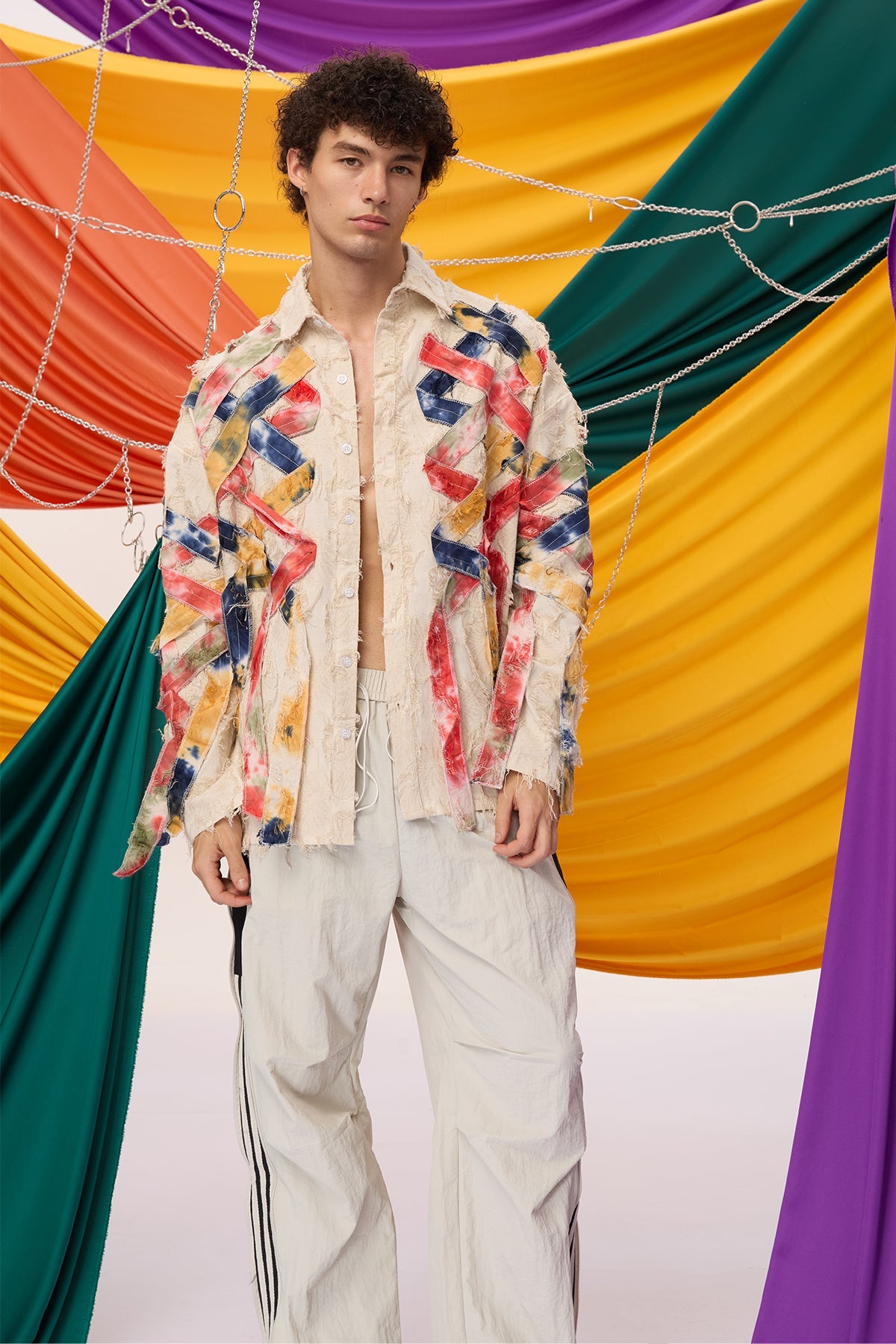 Zest Flow Long Sleeve Raw Edge Shirt