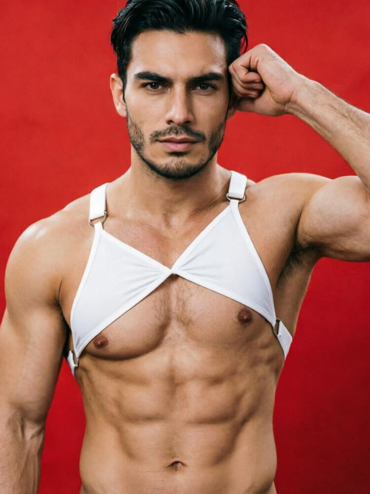 Men's Sexy Cross-Strap Harness Vest