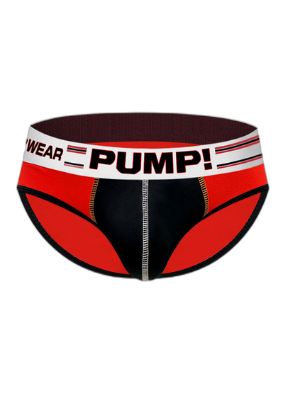 Men's Spliced Color Support Pouch Briefs