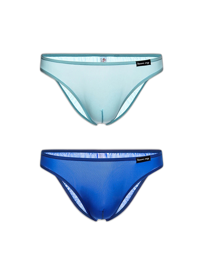 2 Pack Men's Breathable Ultra-thin Bikini