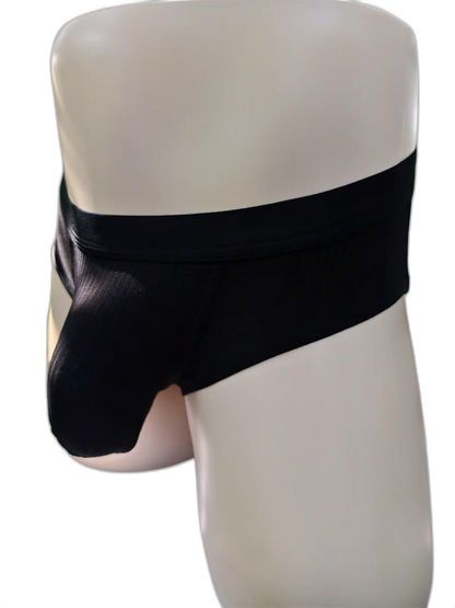 3 Pack Men's Seamless Comfort Large Supportive Pouch Sexy Low-Rise Briefs