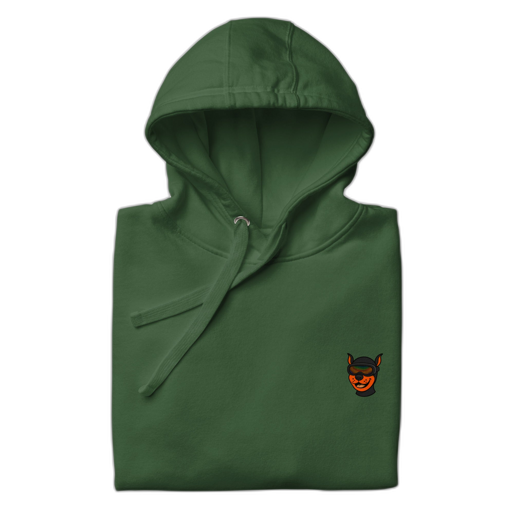 Pup Play Hub Hoodie Orange