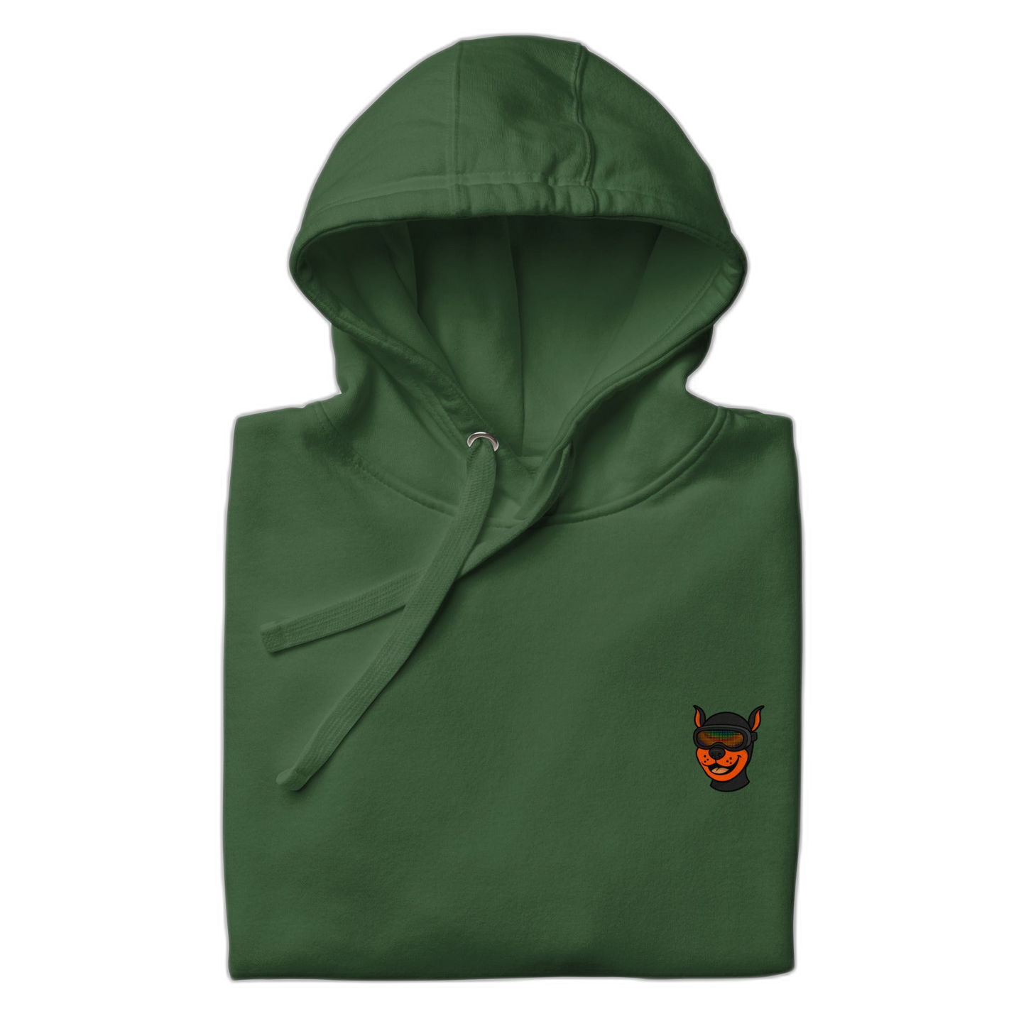 Pup Play Hub Hoodie Orange