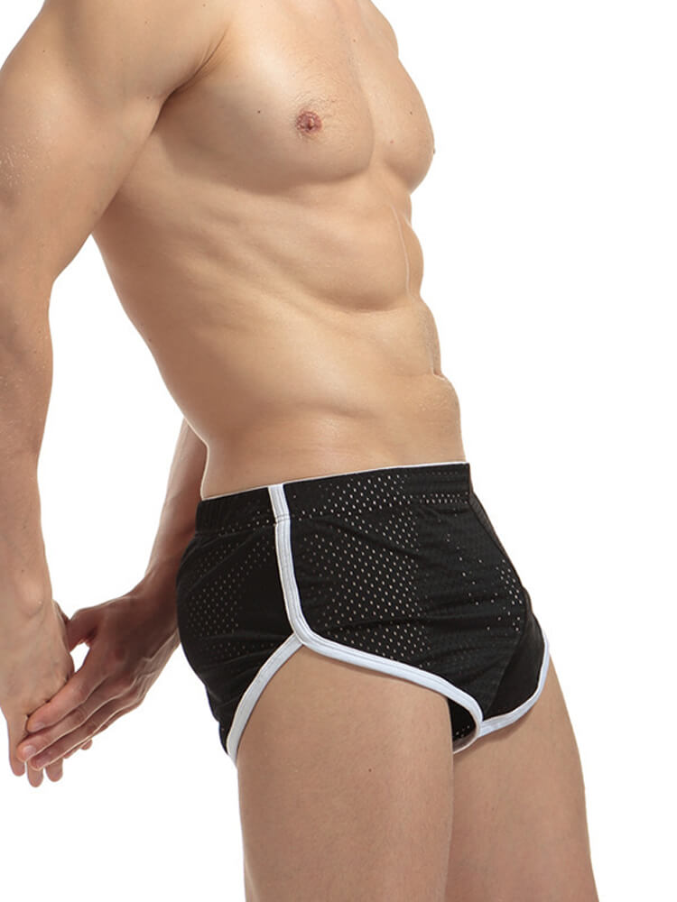 Men's Casual Home Breathable Boxer Briefs