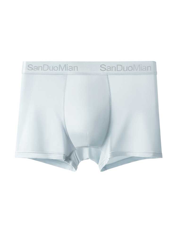 Men's Solid-Color Antibacterial Breathable Modal Boxer Briefs