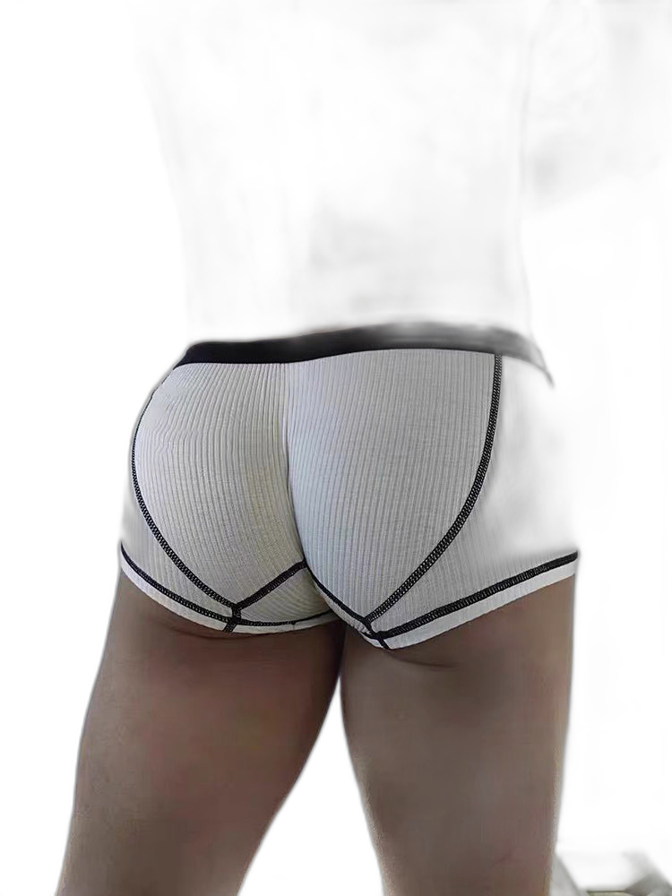 3 Pack Men's Ultra-Thin Cooling Large Supportive Pouch Breathable Low-Rise Trunks