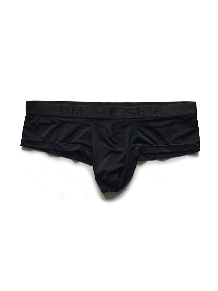 D.M Men's Low-Rise Sexy Ice Silk Breathable Thong