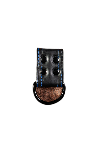 ruff GEAR RAW  Leather Bulldog Harness Black Royal