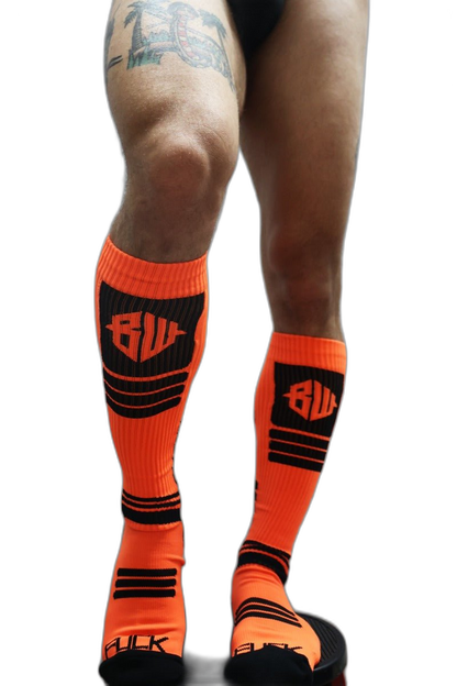 Breedwell Hypnotix Socks Neon Orange