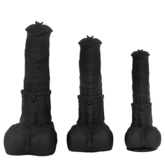ruff GEAR Silicone Dark Horse Realistic Dildo 13.2 Inch