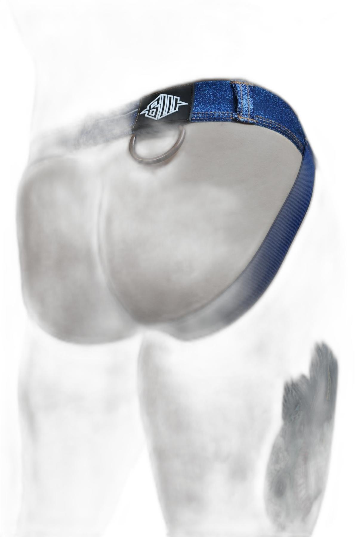 Breedwell Loaded Denim Jockstrap Dark Stonewall Wash