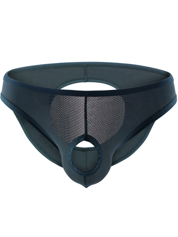 Men's Openwork Buttocks Design Briefs