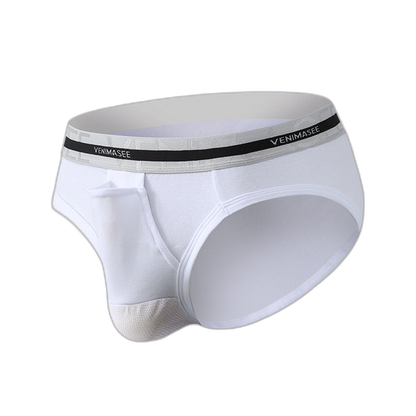 Men's Cotton Ball Pouch Separate Briefs