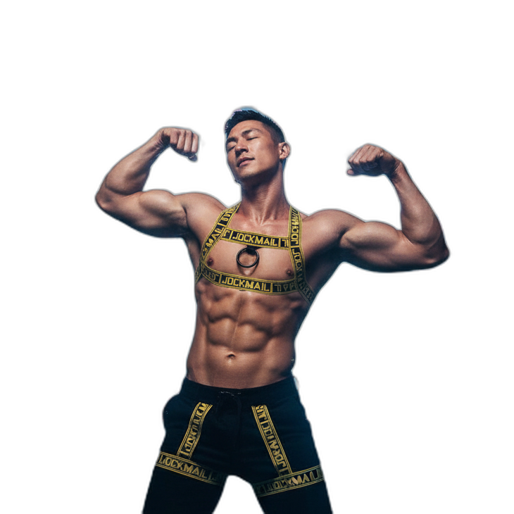 Jockmail Elastic Body Chest Harness