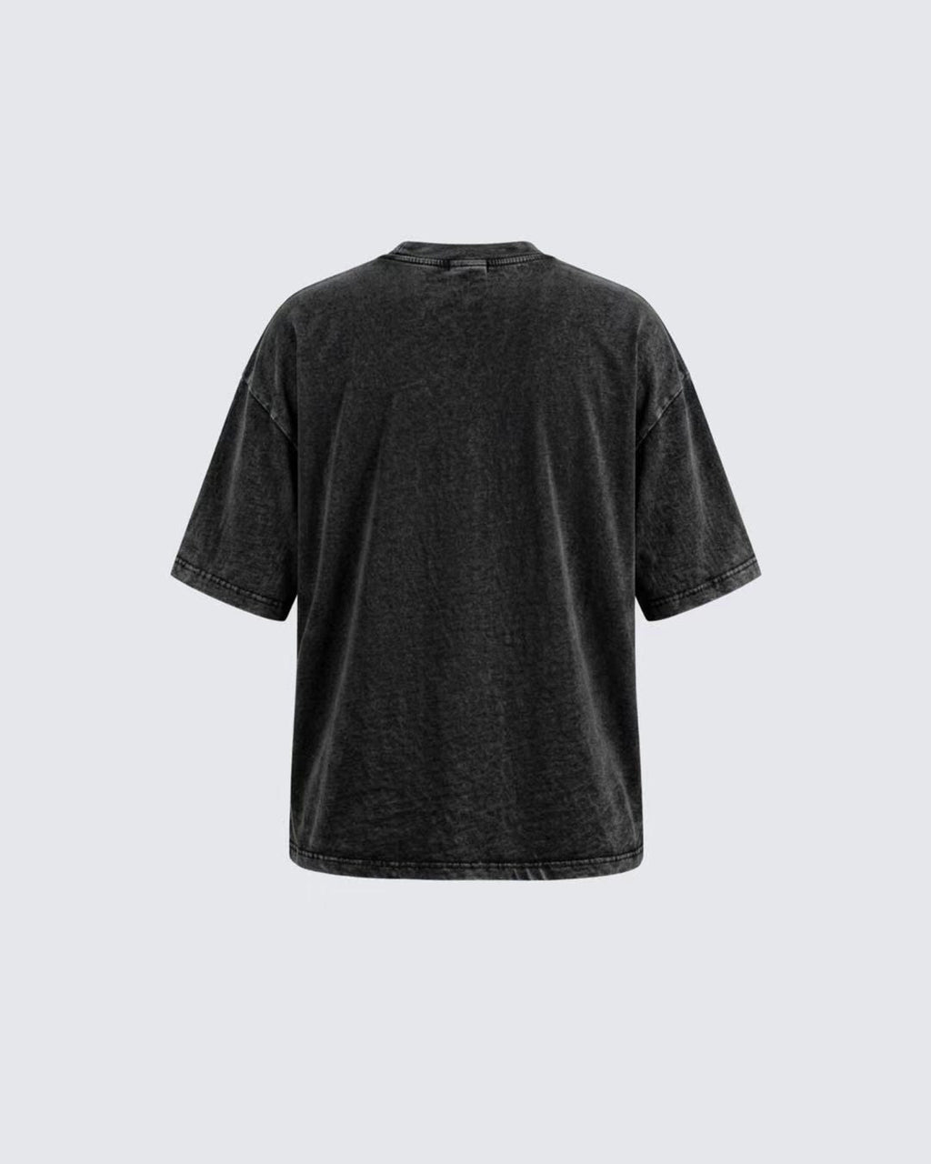 American Washed Distressed Graphic Oversized T-Shirt