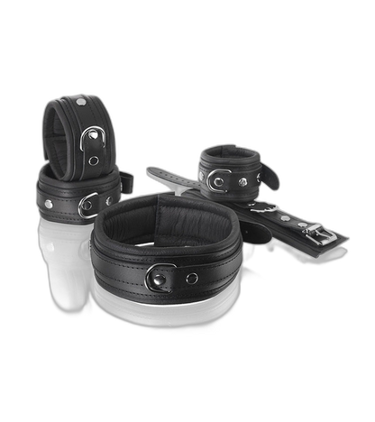 ruff GEAR LUX 5 Piece Leather Bondage Set