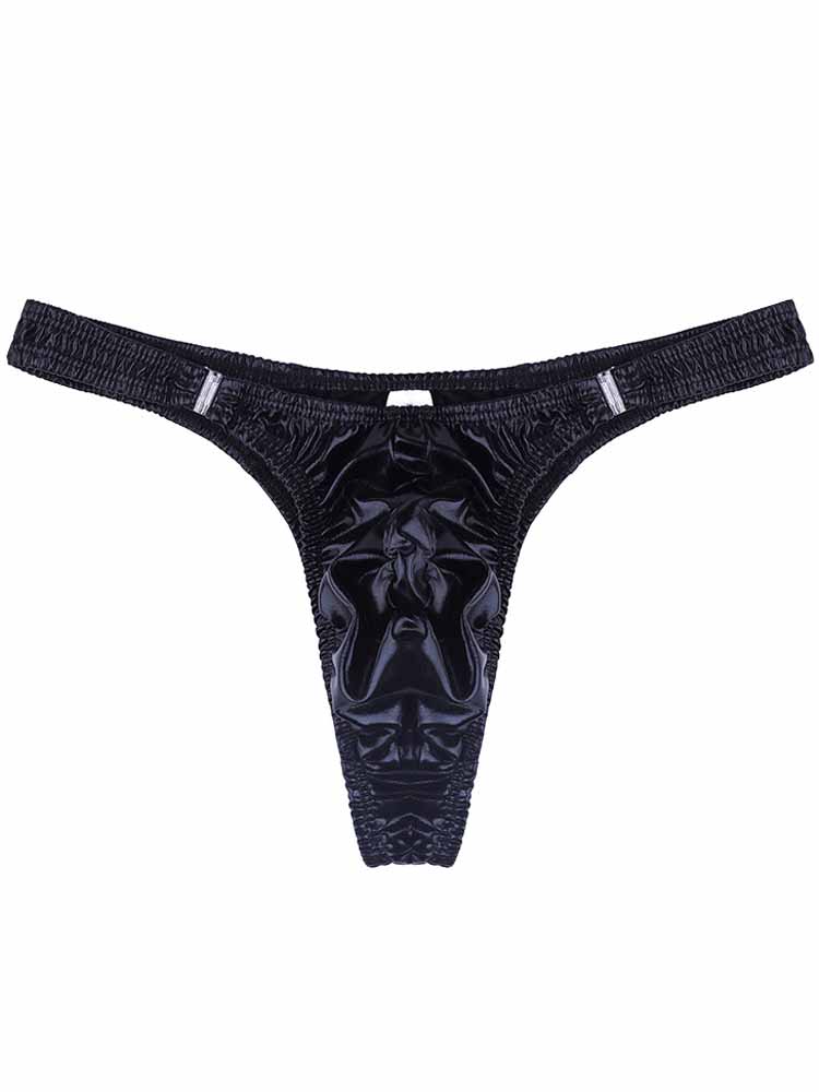 Men's Narrow Side Detachable Button Thong