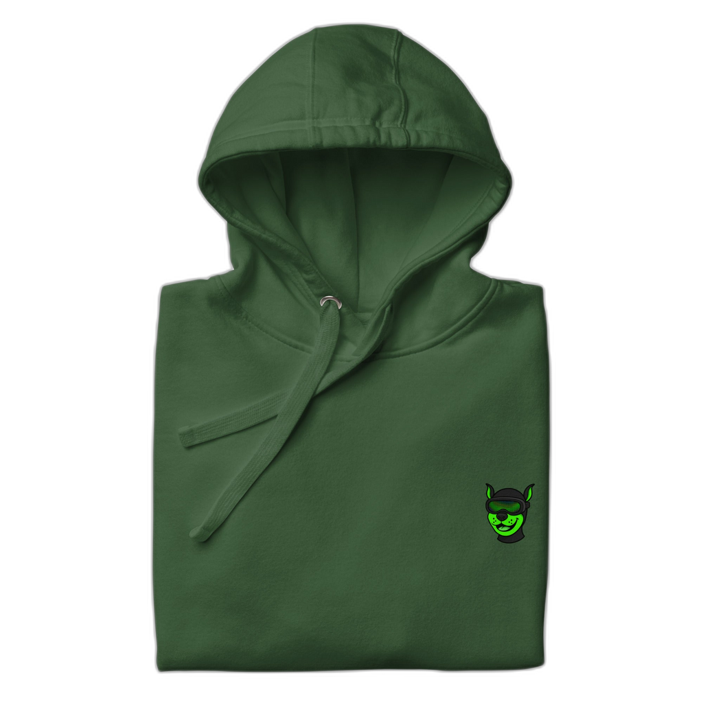 Pup Play Hub Hoodie Green