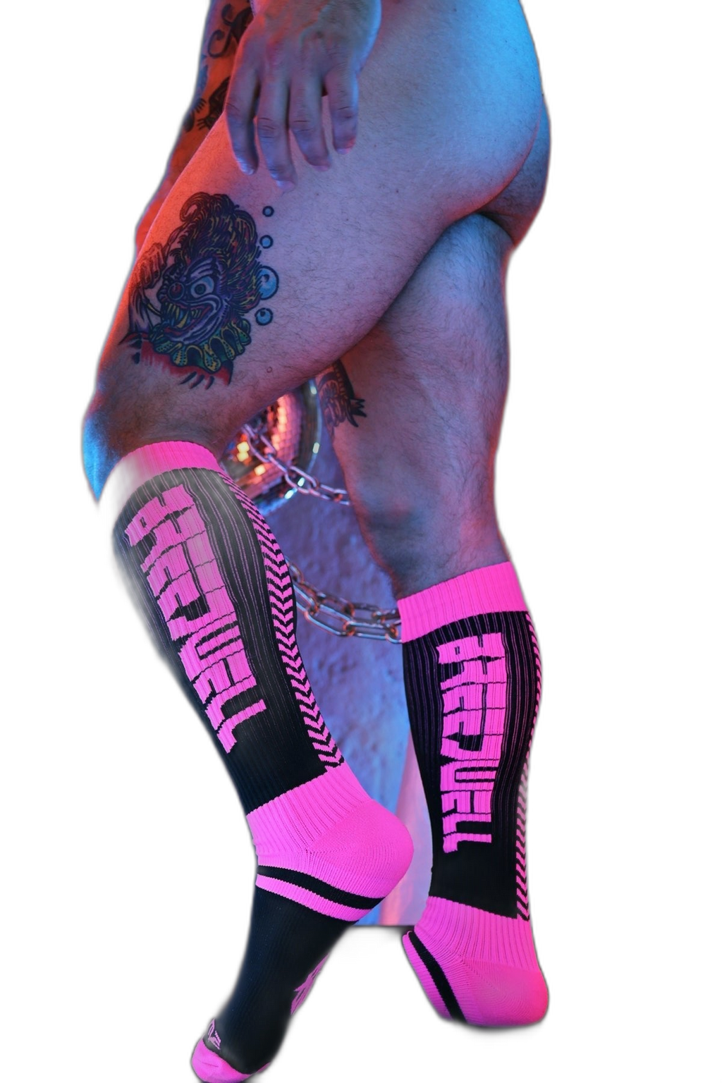 Breedwell Eternity Socks Neon Pink