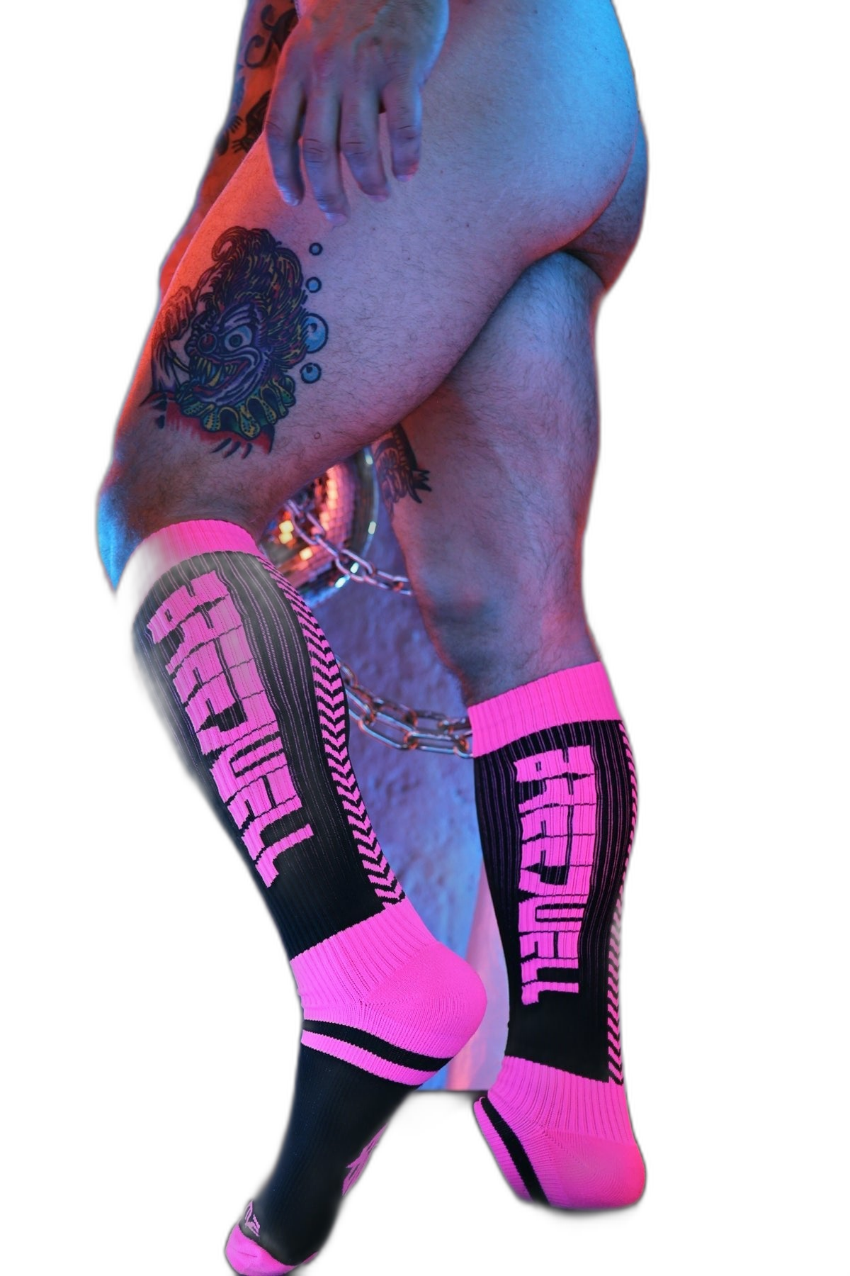 Breedwell Eternity Socks Neon Pink