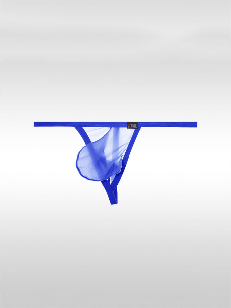 Men's Ultra-Thin Transparent Sexy Low-Rise Thong