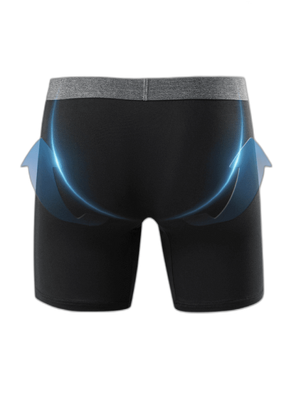 3 Pack Men's Plus-Size Anti-Chafing Performance Boxer Briefs