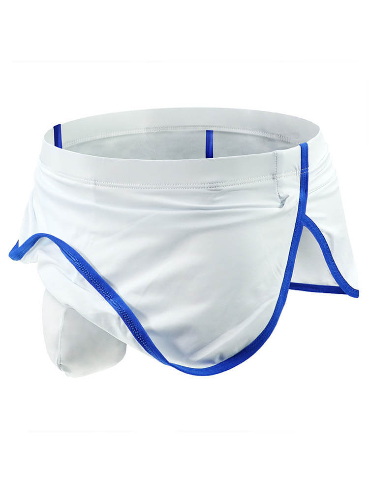 Men's Sexy Side Slit Pouch Boxer Briefs