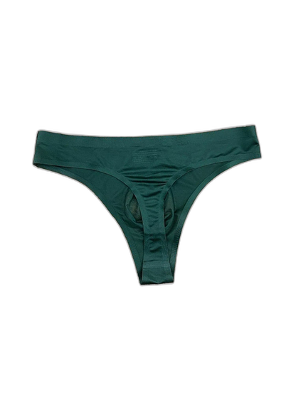 4-pack Men's Sexy Solid Color Letter Seamless Thong