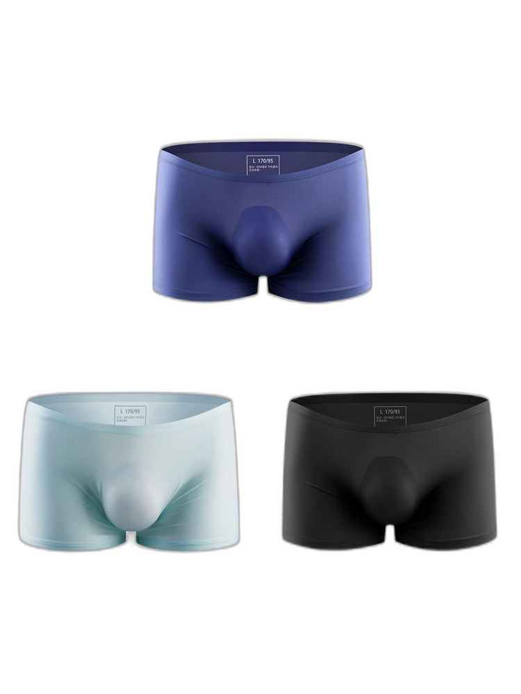 3 Pack 3D Seamless Support Pouch Men's Underwear