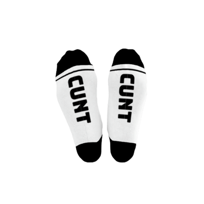 CUNT Cotton Crew Socks mid-length