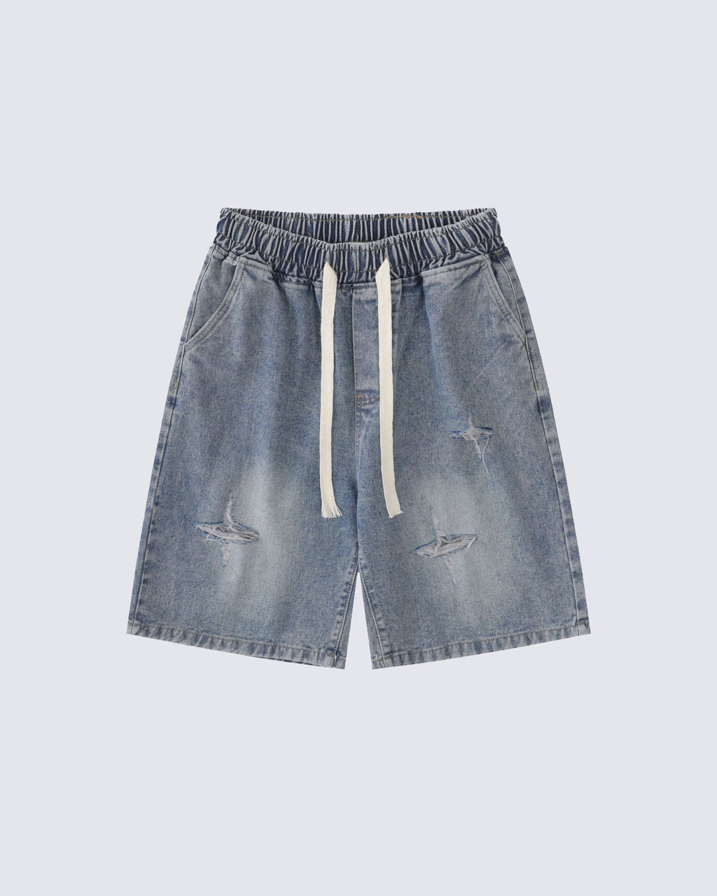 Vintage Washed Tie-Dye Wide-Leg Sweatpants