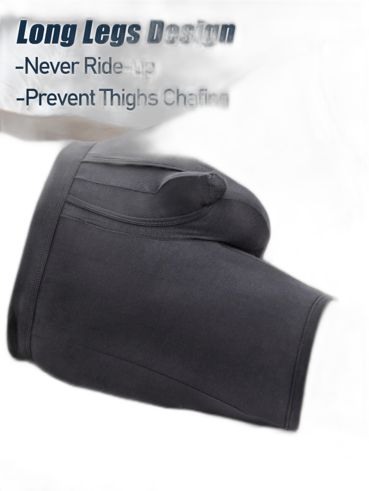 2 Pack Long Boxer Briefs with Separate Pouch